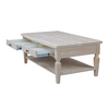 International Concepts Rectangle Vista Coffee Table, 48 in W X 28 in L X 20 in H, Wood, Unfinished OT-15C